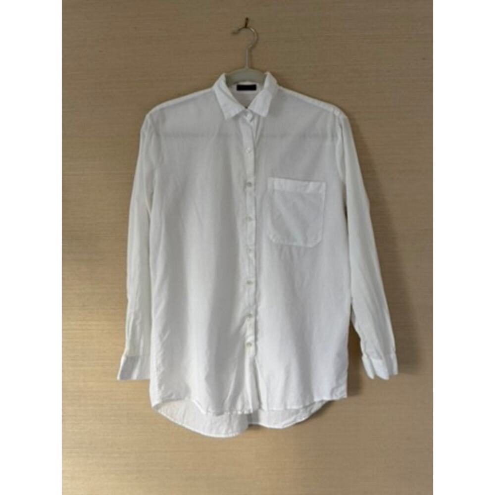 ATM Anthony Thomas Melillo White Cotton Button-Down Shirt – Size XS